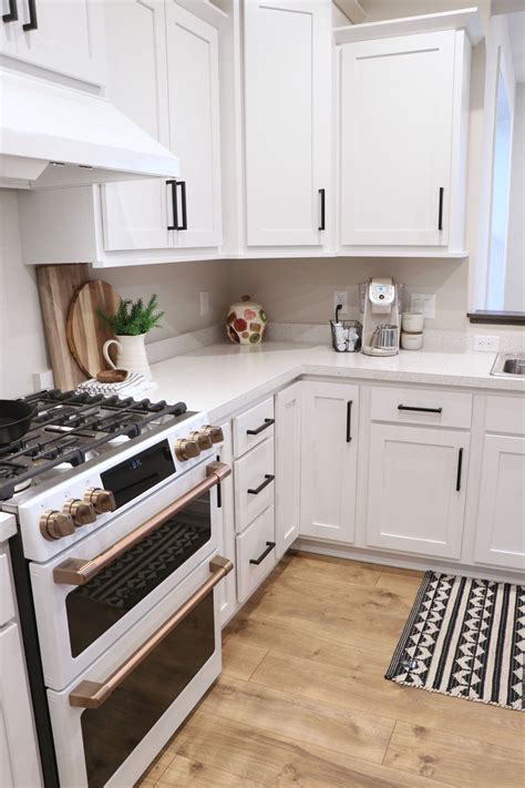 appliances with white cabinets